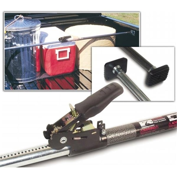 Hampton Products Keeper Hampton Products Keeper 05059 Black Ratcheting Cargo Bar 5059 - main